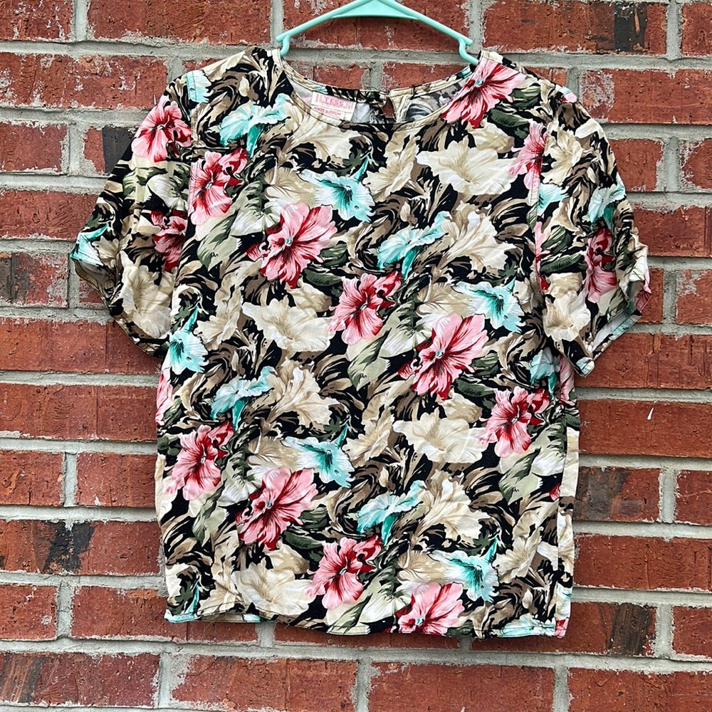 Vintage 80s Tess Paris Milano Top